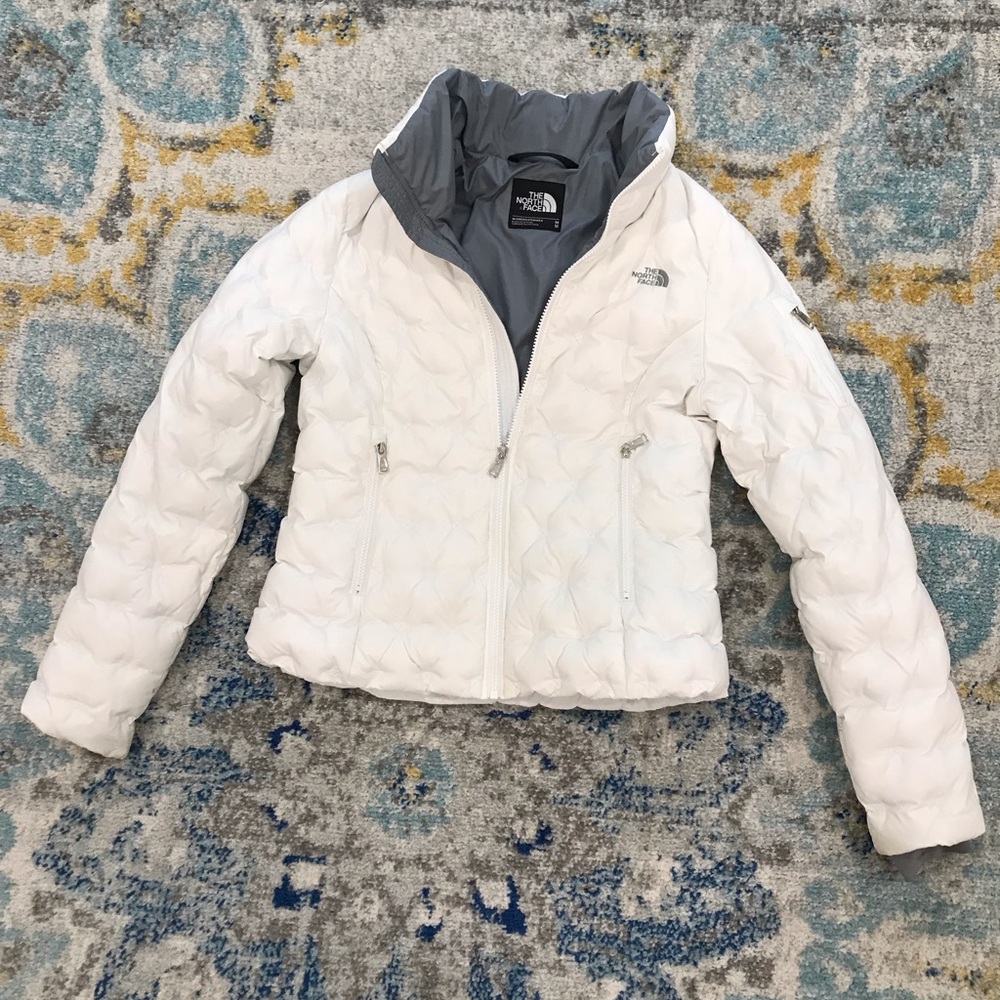 Gently Loved Northface Holladown 550 Sustainable Down CROP JACKET WOMENS SIZE M